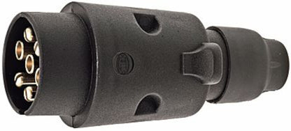 Hella Plug 7Pole 12V Plastic Housing 001930003 001930003 Photo - Primary