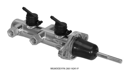 Wilwood Tandem Remote Master Cylinder - 7/8" Bore, Ball Burnished 17GNE 260-14241-P Photo - Primary