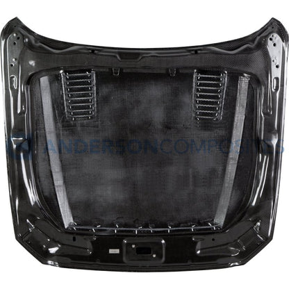 Anderson Composites 15-17 Ford Mustang Super Snake Double Sided Hood AC-HD15FDMU-SN-DS AC-HD15FDMU-SN-DS User 5