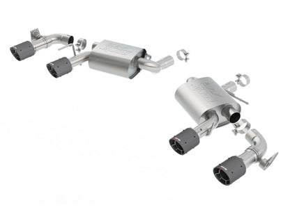 Borla 2016-2017 Chevy Camaro V8 SS AT/MT ATAK Rear Section Exhaust with Dual Mode Valves 11925CF 11925CF Photo - Primary
