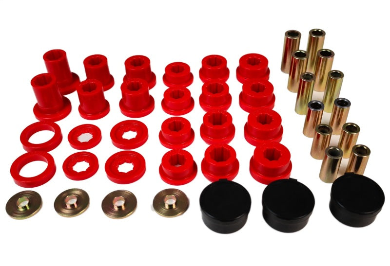 Energy Suspension ES Cntrl Arm Bushings - Red Suspension Bushing Kits main image