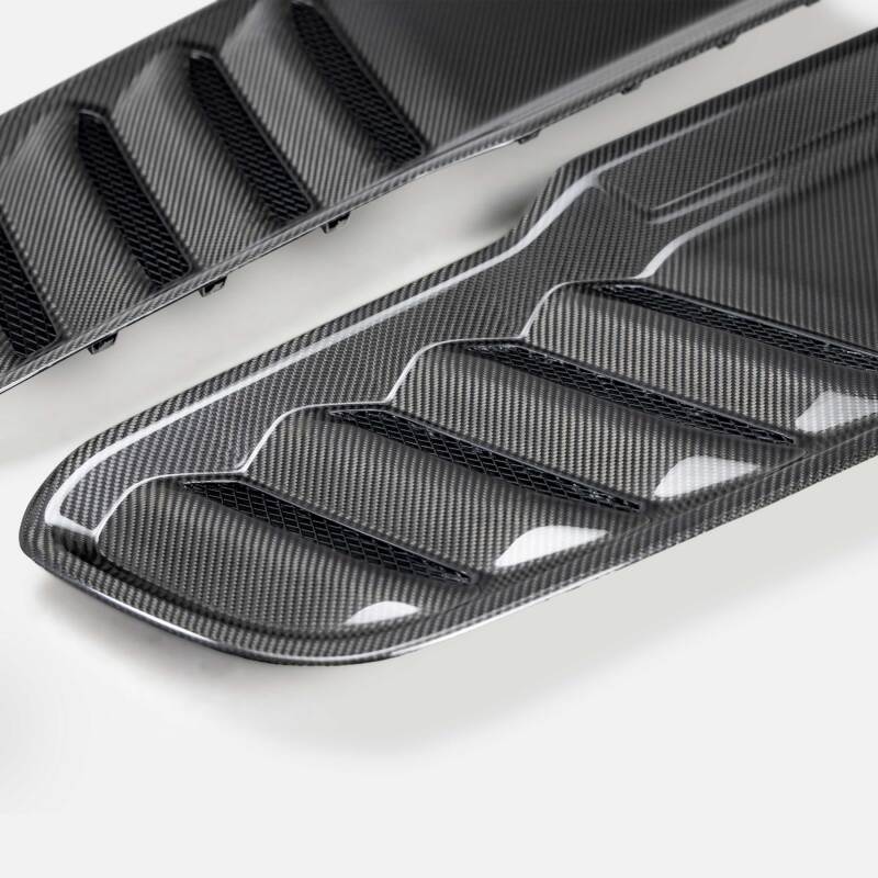 Anderson Composites 2021 Dodge RAM TRX Carbon Fiber Hood Vents - Type OE AC-HV21DGTRX AC-HV21DGTRX User 1