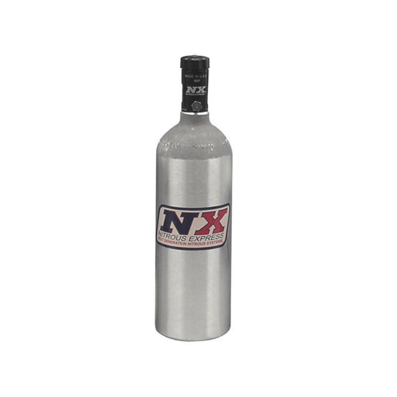 Nitrous Express 1.4lb Bottle w/Motorcycle Valve (3.2 Dia x 11.38 Tall) 11023 11023 Photo - Primary