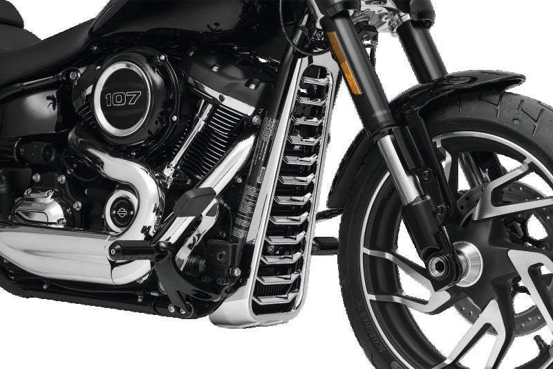 Kuryakyn Precision Chin Spoiler M8 Softail Models, Chrome 6464 6464 Photo - Primary