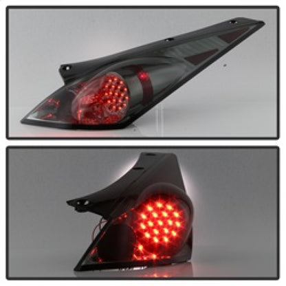 Spyder Nissan 350Z 03-05 LED Tail Lights Smoke ALT-YD-N350Z02-LED-SM 5022530 5022530 Photo - Unmounted