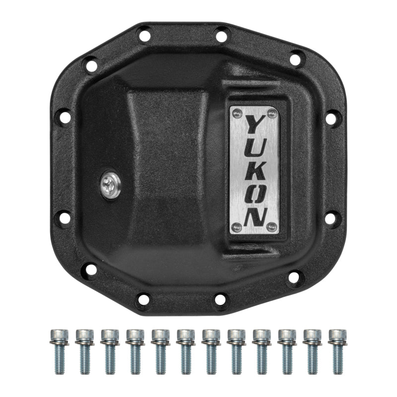Yukon Gear & Axle Yukon Hardcore Nodular Iron Cover for 2018 Jeep Wrangler JL Front Dana 30 YHCC-D30JL YHCC-D30JL Photo - Primary