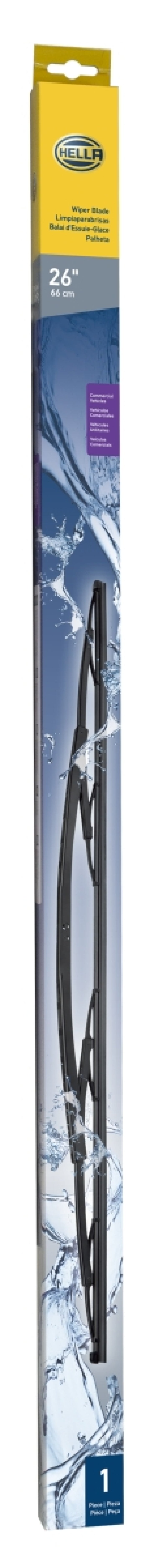 Hella Commercial Wiper Blade 26in - Single 9XW191398261 9XW191398261 Photo - Primary