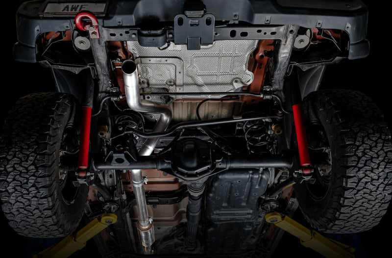 AWE Tuning 2018+ Jeep Wrangler JL/JLU 3.6L Trail Edition Cat-Back Exhaust 3015-21003 3015-21003 Photo - Mounted