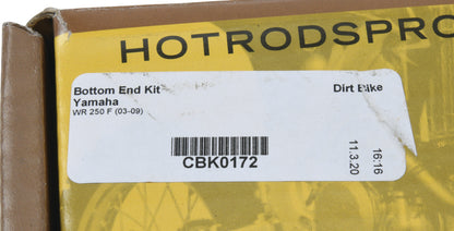 Hot Rods 03-09 Yamaha WR 250 F 250cc Bottom End Kit CBK0172 CBK0172 Photo - Primary
