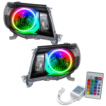 ORACLE Lighting Oracle 05-11 Toyota Tacoma SMD HL - Black - ColorSHIFT w/ Simple Controller 8161-504 8161-504 Photo - Primary