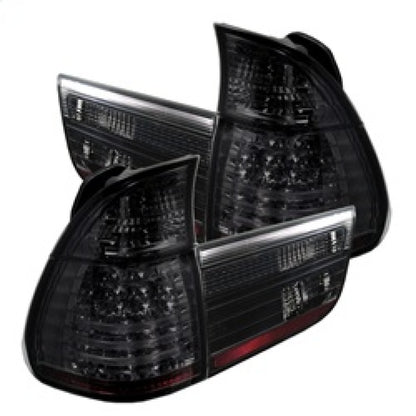 Spyder BMW E53 X5 00-06 4PCS LED Tail Lights Smoke ALT-YD-BE5300-LED-SM 5000828 5000828 Photo - Primary