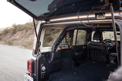 DV8 Offroad 2018+ Jeep Wrangler Rear Window Molle Panels MPJL-01 MPJL-01 Photo - Unmounted