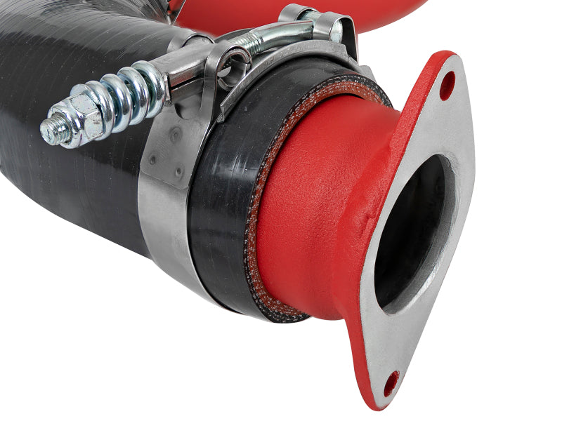 aFe Bladerunner 2.25in & 2.5in Intercooler Tubes Hot & Cold 16-18 Honda Civic I4-1.5L (t) - Red 46-20344-R 46-20344-R Photo - Unmounted