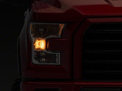 Raxiom 15-17 Ford F-150 Axial OEM Style Rep Headlights- Chrome Housing (Clear Lens) T551345 T551345 Photo - Close Up