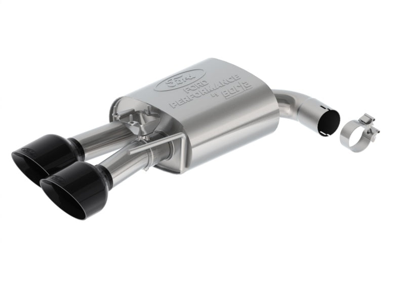 Ford Racing 2024 Mustang 5.0L Sport Cat-Back Exhaust W/Valance - Black Tips M-5200-M5SBVA M-5200-M5SBVA Photo - Unmounted