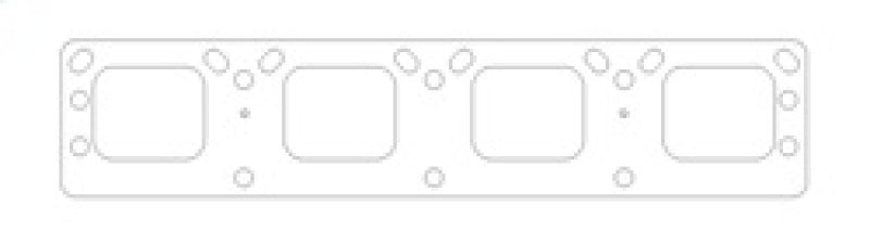 Cometic Exhaust Gasket 2.310in X 2.810in Port Material: MLS .030in C5903-030 Photo - Primary