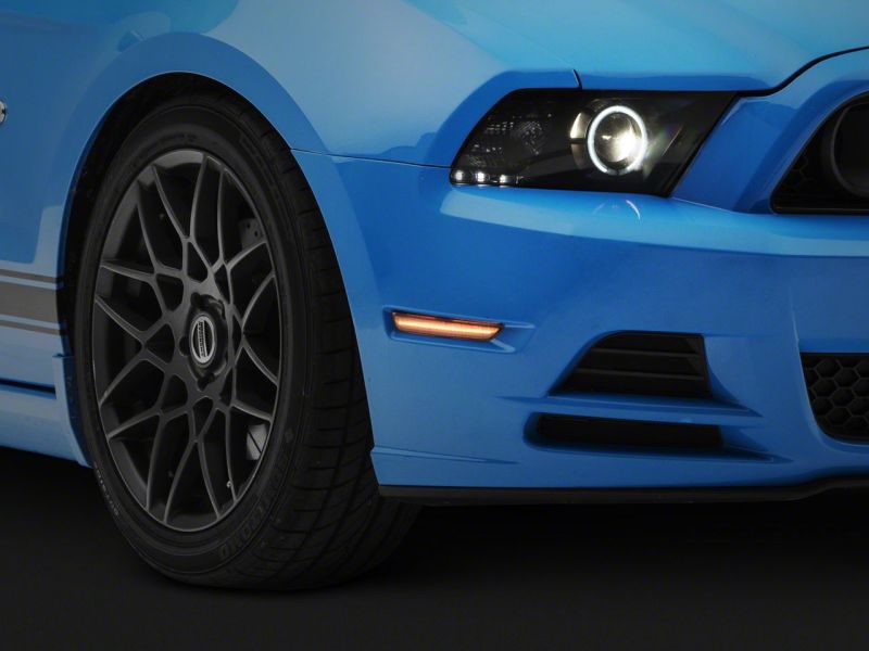 Raxiom10-14 Ford Mustang Axial Series LED Side and Quarter Marker Lights- Clear 398335 398335 Photo - Close Up