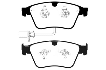 EBC 13-18 Bentley Continental 4.4TT Yellowstuff Front Brake Pads DP42317R DP42317R Photo - Primary