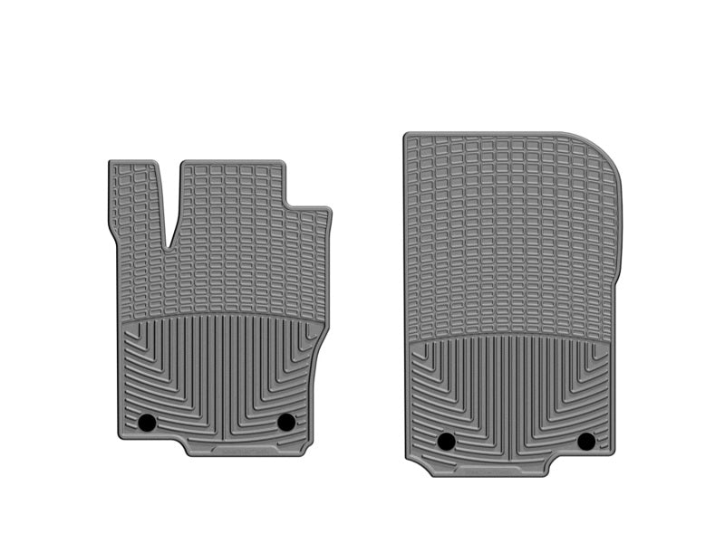 WeatherTech WT Rubber Mats - Front - Grey Floor Mats Floor Mats - Rubber main image