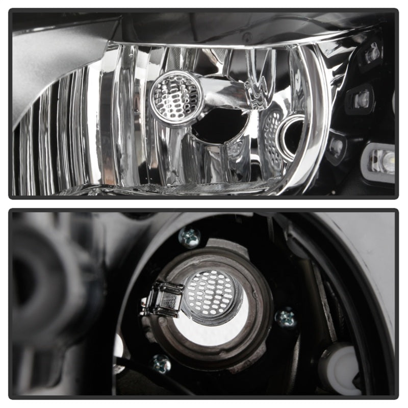 SPYDER VW Tiguan 12-17 LED/DRL Projector Headlights Chrome PRO-JH-VWT12-LED-C 9948527 9948527 Photo - Unmounted