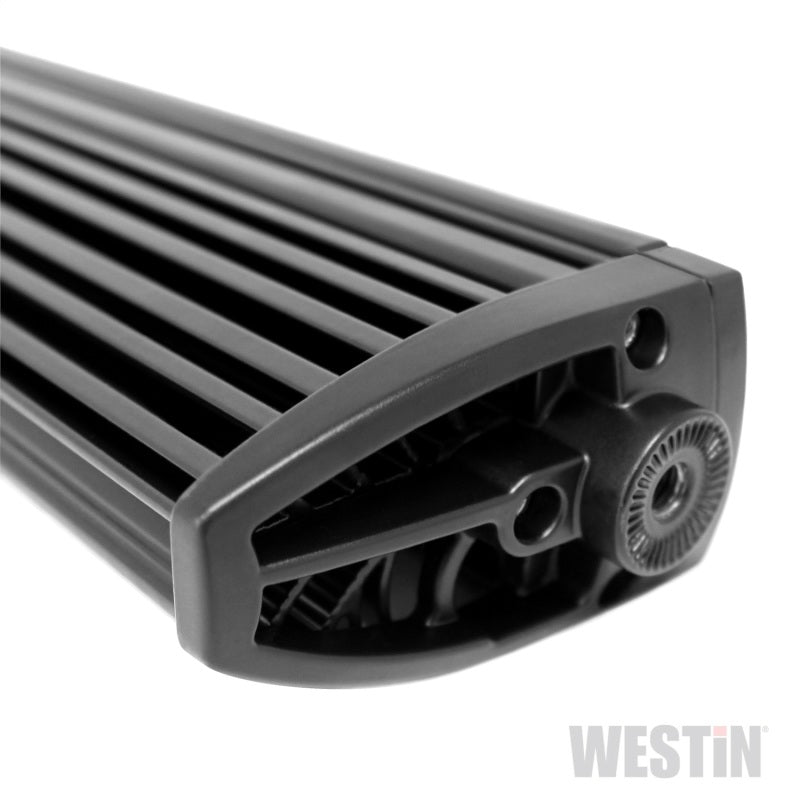 Westin Xtreme LED Light Bar Low Profile Single Row 6 inch Flood w/5W Cree - Black 09-12270-6F 09-12270-6F Photo - Unmounted
