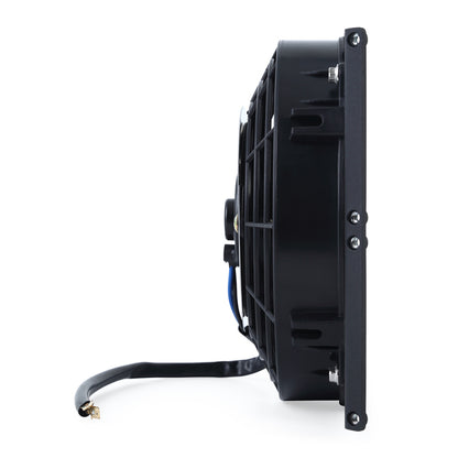 Mishimoto Universal 10in. Heavy-Duty Oil Cooler Fan Shroud - Micro Wrinkle Black MMFS-HDOC-10 MMFS-HDOC-10 User 1