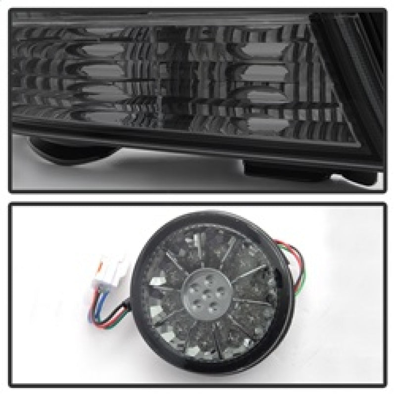 Spyder 01-03 Lexus IS300 LED Tail Lights w/Inner Trunk Lights - Smoke (ALT-YD-LIS300-LED-SET-SM) 5085054 5085054 Photo - Unmounted
