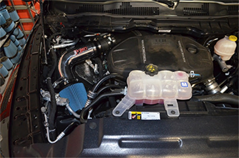 Injen Polished Power-Flow Short Ram Intake 2016 Dodge Ram Ecoboost 3.0L V6 PF8054P Photo - Mounted