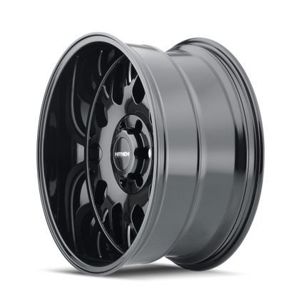 Mayhem 8110 Tripwire 20x9 / 5x139.7 BP / 0mm Offset / 110mm Hub Black w/ Milled Spokes Wheel 8110-2997BM 8110-2997BM Photo - Primary