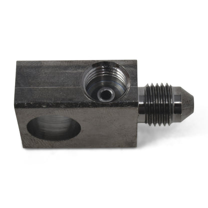 Russell Performance -3 AN SAE Brake Adapter Fitting (Black) 640503 640503 Photo - out of package