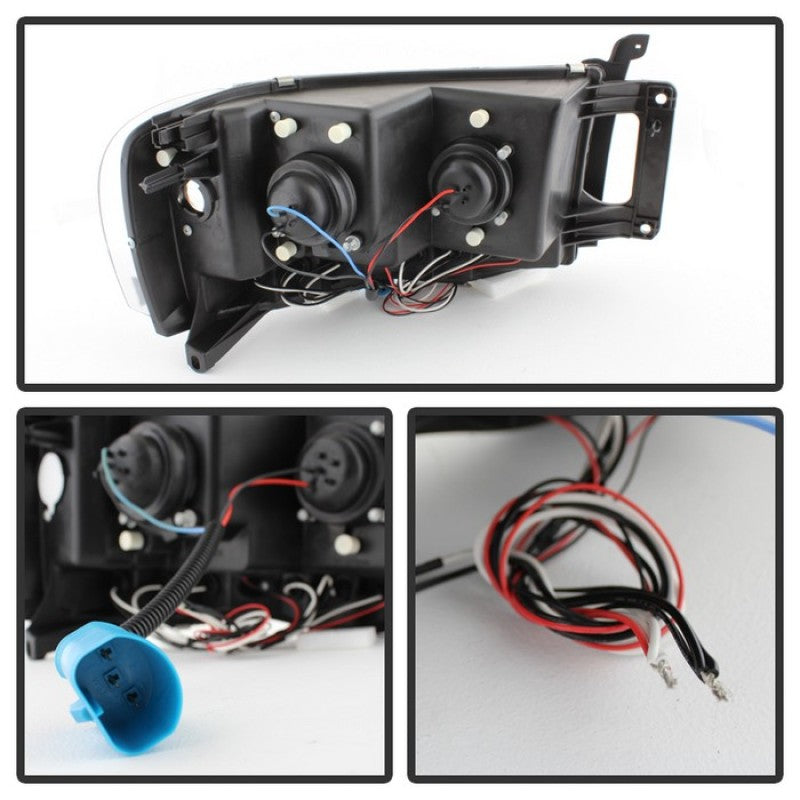 Spyder Dodge Ram 1500 02-05/Ram 2500 03-05 Projector Headlights LED Halo LED Chrm PRO-YD-DR02-HL-C 5009982 5009982 User 1