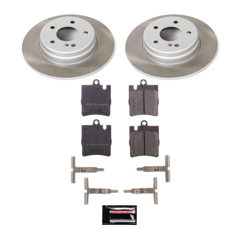 PowerStop Power Stop 05-09 Mercedes-Benz SLK350 Rear Semi-Coated Rotor Kit SC620 SC620 Photo - Primary