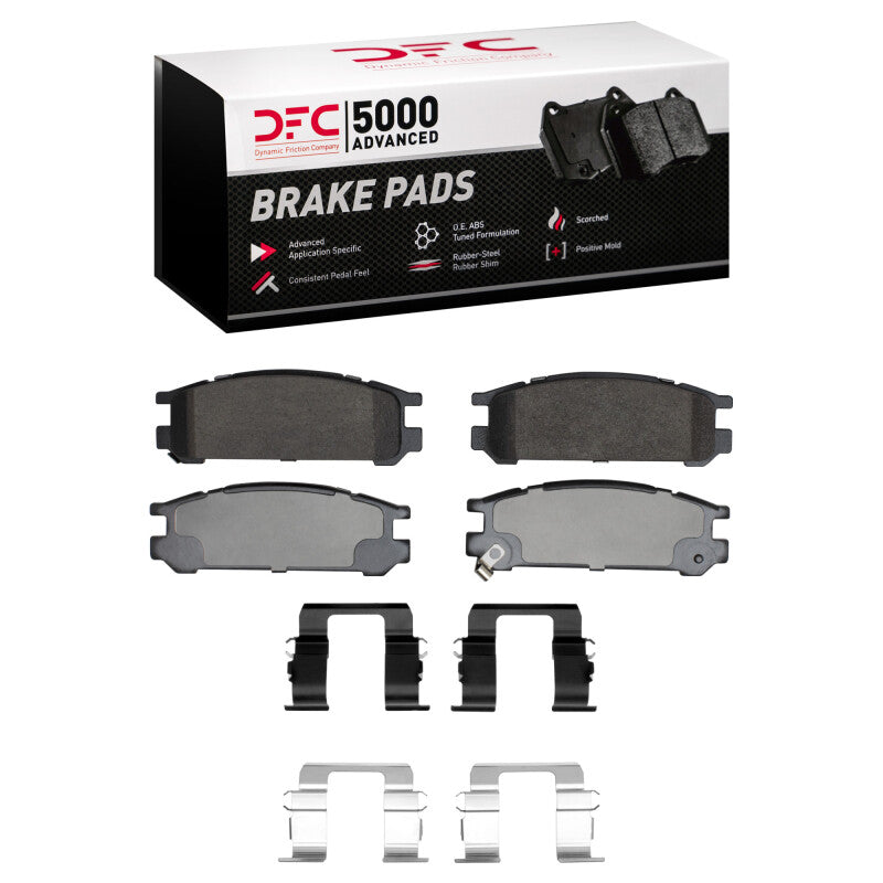 DFC DFC 5000 Advanced Ceramic Brake Pads Brakes, Rotors & Pads Brake Pads - OE main image