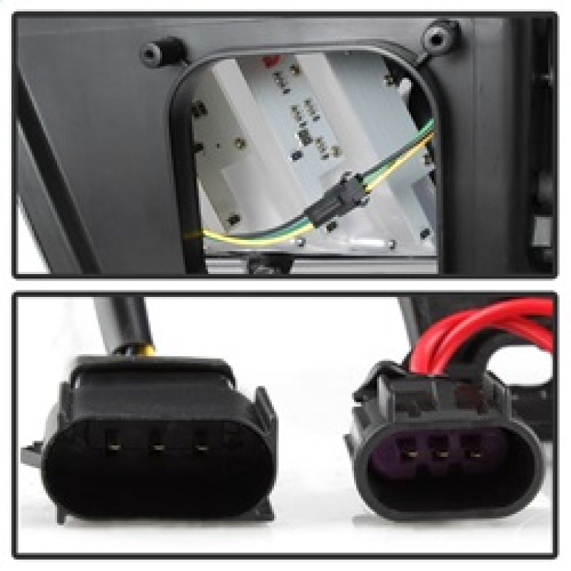 Spyder 10-13 Ford Mustang - Halogen - Projector Headlights - LED Signals -Black (PRO-YD-FM2010V2-BK) 5085429 5085429 Photo - Unmounted