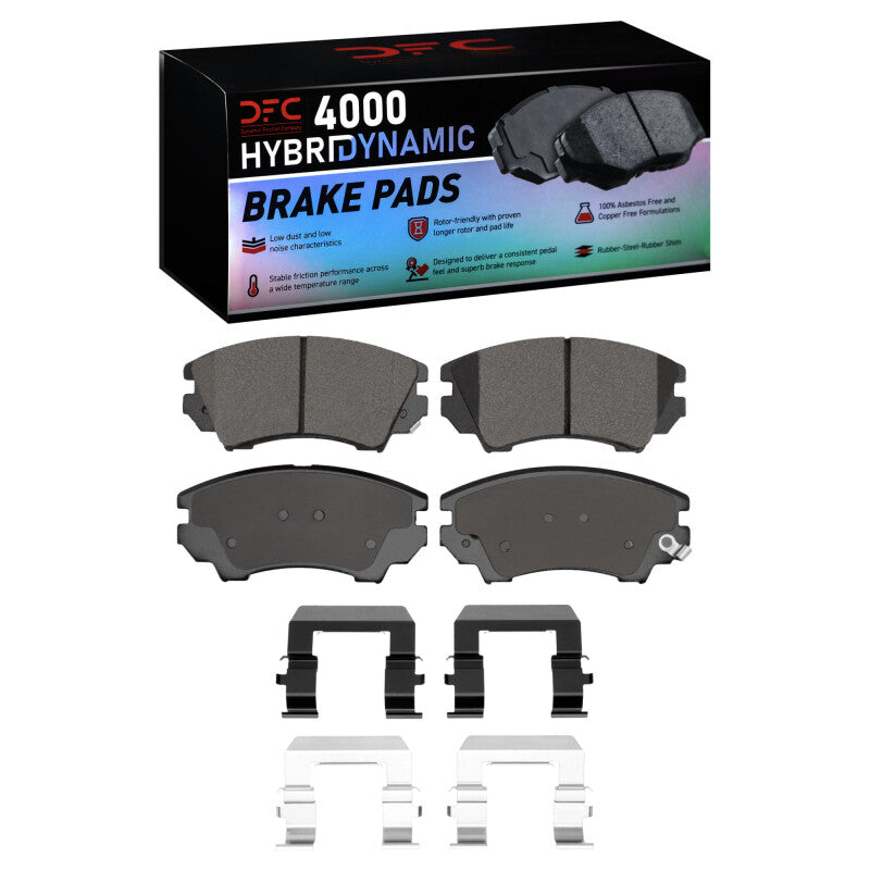 DFC DFC 4000 HybriDynamic Brake Pads Brakes, Rotors & Pads Brake Pads - OE main image
