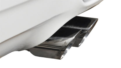 Corsa Performance 08-12 BMW M3 E90 Polished Sport Cat-Back Exhaust 14569 Photo - Mounted