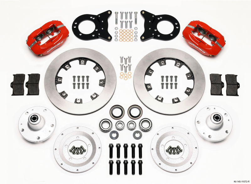 Wilwood FDL Front Kit,12.19",Red 1965-1969 Mustang 140-11072-R Photo - Primary