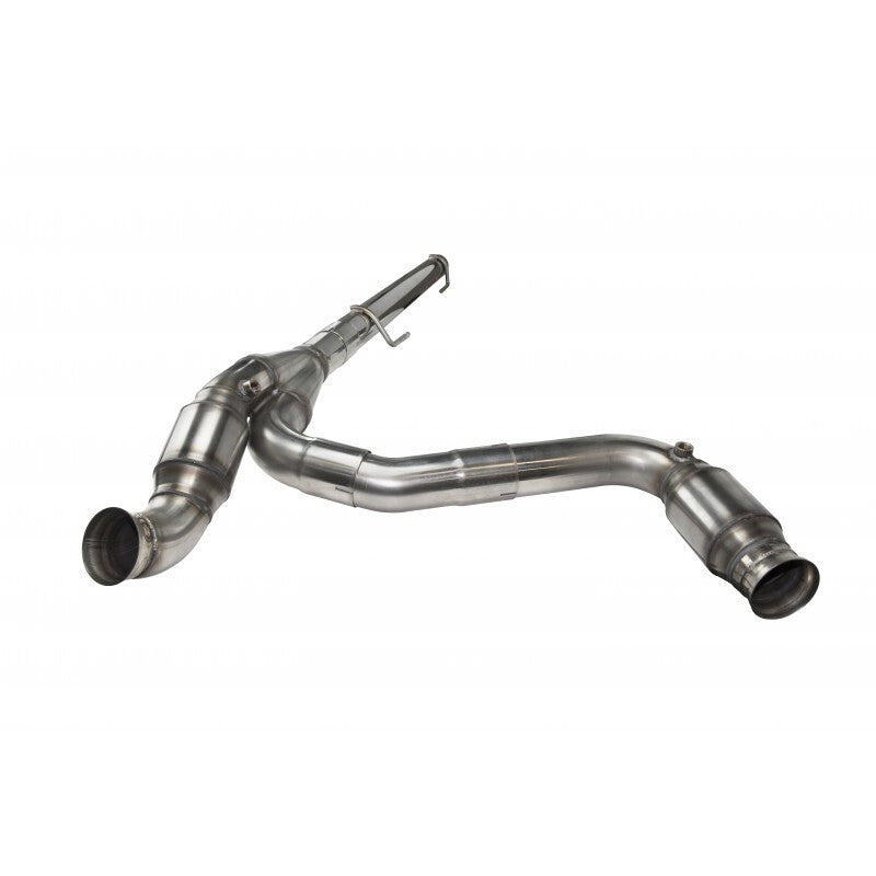 Kooks 3" x OEM Stainless GREEN Catted Y-Pipe.Must be used with  Headers 35103302 Photo - Primary