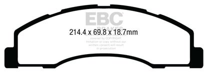 EBC Disc Brake Pad Set UD1328 Photo - Primary