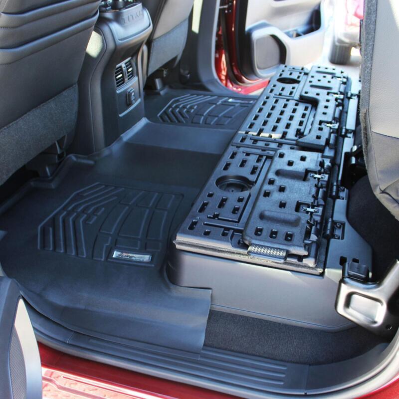 Westin 2016-2019 Nissan Titan/Titan XD w/Bucket Seats Wade Sure-Fit Floor Liners 2nd Row - Black 72-113100 72-113100 Photo - Mounted