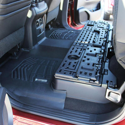Westin 2016-2019 Nissan Titan/Titan XD w/Bucket Seats Wade Sure-Fit Floor Liners 2nd Row - Black 72-113100 72-113100 Photo - Mounted