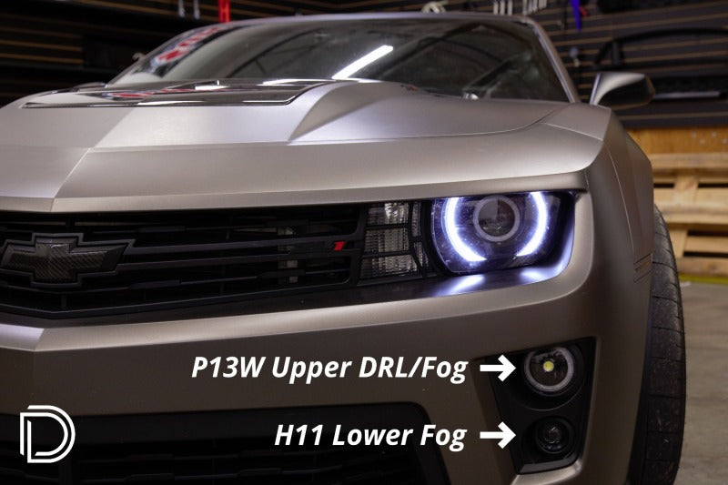 Diode Dynamics 12-15 Chevrolet Camaro DRL Fog Kit ZL1 Stage 1 (P13W HP48/H11 HP48) DD0423 DD0423 User 1