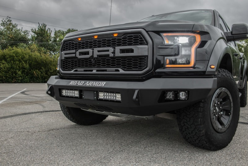 Road Armor 17-20 Ford Raptor Stealth Front Non-Winch Bumper - Tex Blk 6171F0B-NW 6171F0B-NW Photo - Primary