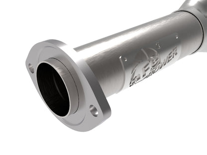 aFe Toyota Tacoma 16-17 V6-3.5L Twisted Steel Y-Pipe w/ Cat 48-46011-RC 48-46011-RC Photo - Close Up
