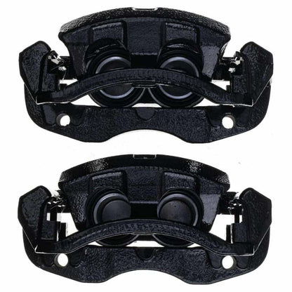 PowerStop Power Stop 2000 Ford Excursion Rear Black Caliper - Pair w/Bracket S4690BLK S4690BLK Photo - Primary
