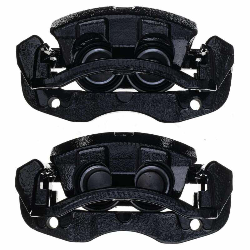 PowerStop Power Stop 2000 Ford Excursion Rear Black Caliper - Pair w/Bracket S4690BLK S4690BLK Photo - Primary