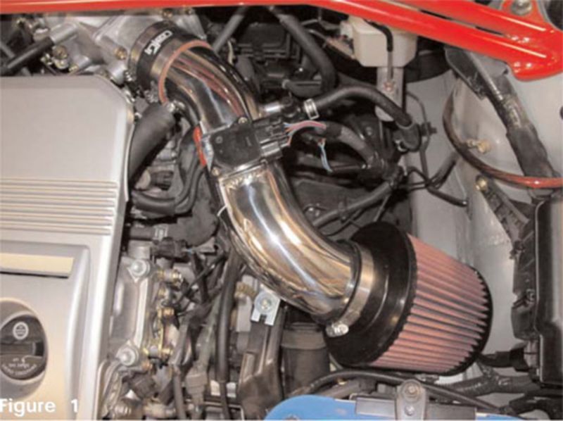 Injen 03-05 Camry 3.0L 3.3L V6 04-05 Solara 3.3L V6 Polished Short Ram IS2032P Photo - Mounted