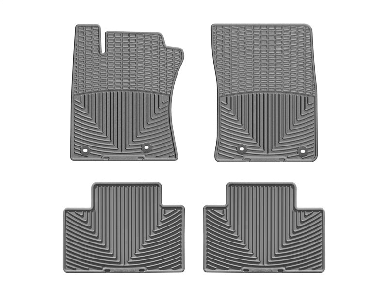 WeatherTech WT Rubber Mats - Rear - Grey Floor Mats Floor Mats - Rubber main image