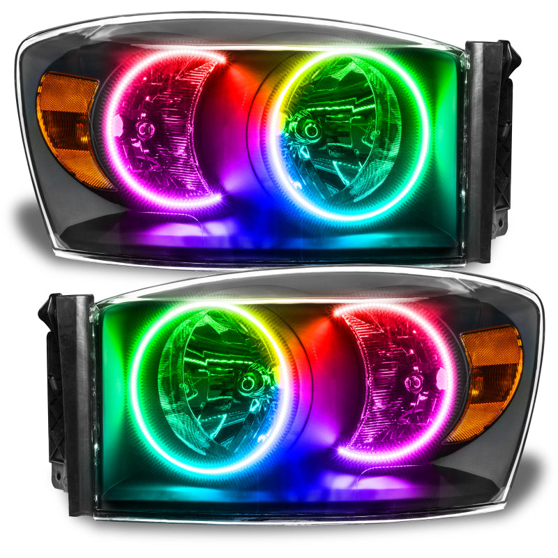 ORACLE Lighting Oracle 07-08 Dodge Ram SMD HL - Black - ColorSHIFT w/o Controller 8187-334 8187-334 Photo - Primary