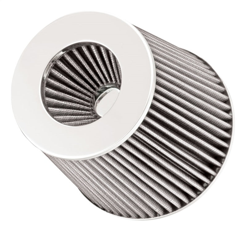 Spectre Adjustable Conical Air Filter 5-1/2in. Tall (Fits 3in. / 3-1/2in. / 4in. Tubes) - White 8138 8138 Photo - Unmounted